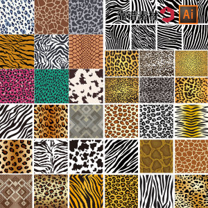 902人付款淘宝黑白灰老虎狮子豹子熊麋鹿等动物壁纸装饰画高清图片jpg