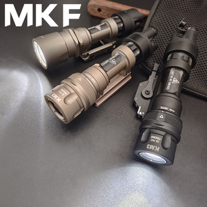 MKF户外装饰M951/M952V爆闪手电筒通用20MM导轨LED灯强光照明手电