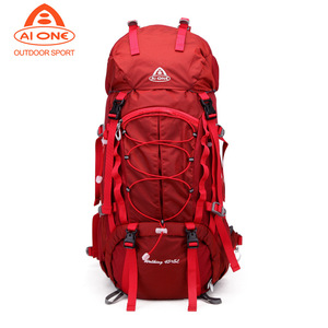 Aione/艾王直销户外长途旅行双肩背包 大容量登山包45+新款2023
