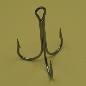 三角锚钩特大三爪钩专用描毛勾大全三本路亚钩加强鲢鳙鲫鲤挂鱼沟