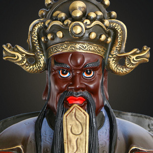 000人付款淘宝纯铜大号龙王爷神像摆件 镇宅广济龙王佛像五台山龙五爷