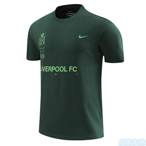 正品Nike24-25利物浦球迷版热身球衣球员同款纯棉T恤套装足球队服