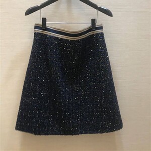 正品哥弟新款国内专柜代购女装2021冬款小香风高腰显瘦复古半身裙