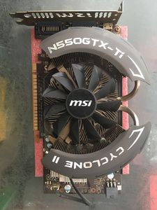 新到一批微星gtx550ti 1g 192位 ddr5 高端显卡 销售 快抢呀