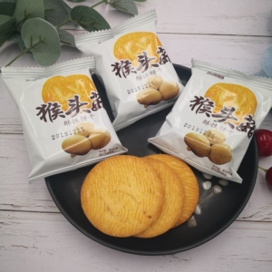 乐阳路猴头菇饼干猴菇酥脆散装零食小吃的代餐早餐办公室休闲食品