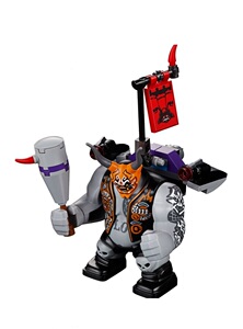 lego 绝版稀有乐高幻影忍者人仔巨人基洛 killow njo402 70642