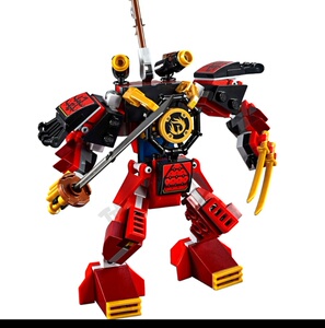 lego乐高积木幻影忍者武士x机甲杀肉机械人可选配尼亚人仔  70665