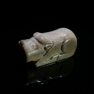 商周玉器 高古玉 古玉 老玉 旧藏 和田玉 籽料 金银器 西周玉牛