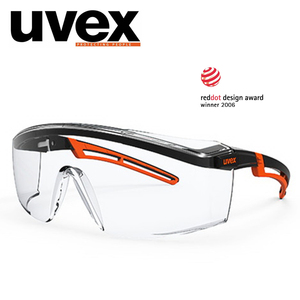 包邮德国品牌UVEX持久防雾实验室防护眼镜护目镜防风镜防溅抗冲击
