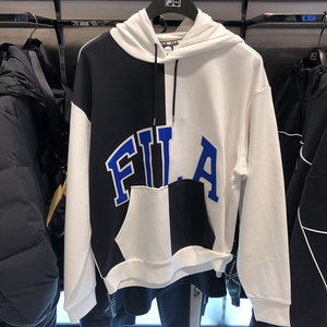 fila 斐乐潮牌连帽卫衣男2020冬季新品运动休闲套头衫t11m042235f