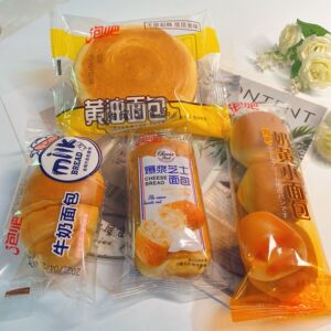 泡吧黄油面包整箱