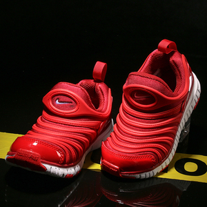 nike耐克毛毛虫儿童鞋2021夏季新年红色男童女童小童鞋柔软运动鞋