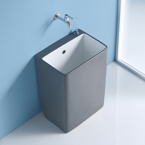 尚象拖把池阳台卫生间洗拖布池墩布池陶瓷水槽地盆加高加深欧式