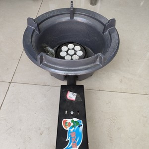 一元牌猛火炉s_02低噪音炉头电子点火节能灶液化气单灶适商用饭店