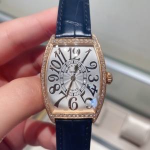 穆勒双面鳄鱼皮真皮手表带法穆兰3002女士皮表链世辉旗舰店380