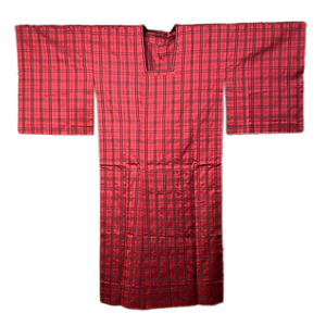 【蹈绫罗】正统和服红色系正绢道行合集高级品日本带回未使用品含