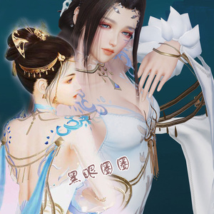 剑网3剑网三剑三 无色舞 雾谷 凝露 寒江 落霜 白蓝黄粉无色