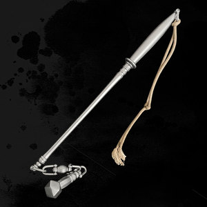 览兵集仿古辽金链锤兵器一比一复刻车载合法户外防身钝武器棍防狼