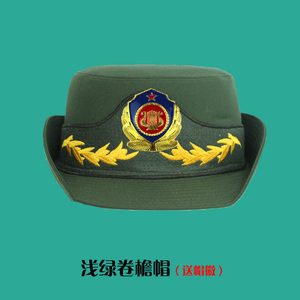 升旗手女士乐队服仪仗队服装卷檐帽制服配饰管弦乐帽物业小区特价