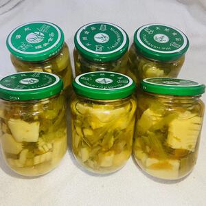 大雷金国烤笋咸菜毛笋一箱瓶装宁波下饭菜600g宁波特产