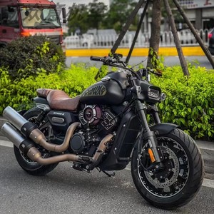 永源威霸400cc庄威复古巡航太子车重型机车国产汽油整车可上牌