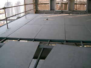 20mm水泥压力板 LOFT钢结构阁楼承重板 跃层复式楼板隔音防火隔层