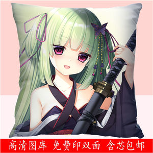 千恋万花周边丛雨抱枕二次元动漫美少女游戏靠垫枕睡觉枕头男礼物