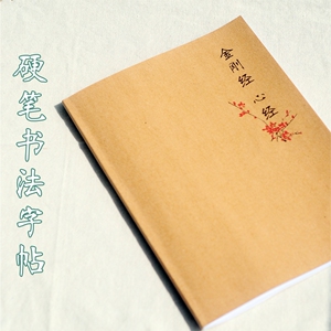 汉仪南宫体练字帖 金刚经心经硬笔书法钢笔字帖 女生字体漂亮工整