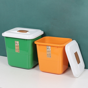同享米桶家用收纳防潮湿30斤米缸塑料密封防虫20斤面粉塑料储物箱