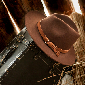 soarin复古英伦风宽檐礼帽男 雅痞绅士休闲简约时尚百搭爵士帽子