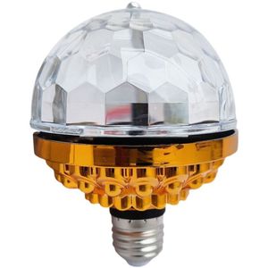 家庭ktv蹦迪神器闪光灯七彩旋转灯彩灯七彩爆闪灯五颜六色可旋转