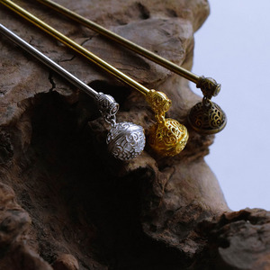 【九州歌】古风长流苏发簪镂空铃铛步摇汉服古装cos发饰国风头饰