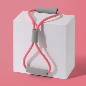 拉力器家用健身弹力带女练开肩美背神器瘦背绳拉伸器瑜伽器材网红