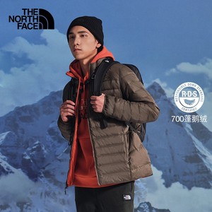 TheNorthFace北面户外休闲男700蓬鹅绒双面穿羽绒服连帽外套|4NG3