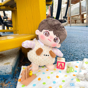 20cm胡一天裸娃明星玩偶玩具公仔胡饼饼男娃女孩生日礼物