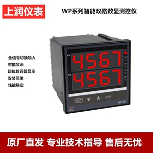 上润仪表WP-D923/WP-D823智能双回路数字压力显示变送控制温控器