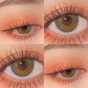 买一送一小青橙美瞳年抛网红款直径地球正品大牌半年抛日抛艾魅