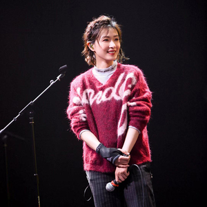 姐姐的爱乐之程万茜明星同款酒红色提花马海毛针织衫毛衣女秋冬潮