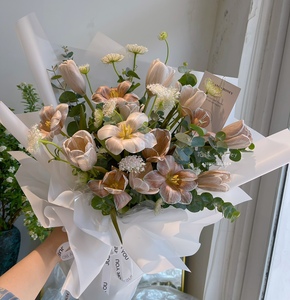 520节进口新款郁金香玫瑰花束生日礼女朋友鲜花速递同城北京花店