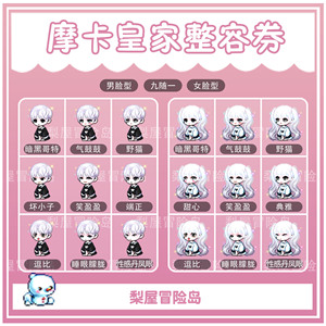 冒险岛星之皇家整容卡