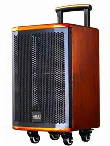 雅佳实木音箱室内外双用大功率超低音炮蓝牙音频电脑手机吉他输入