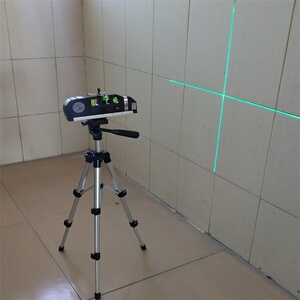 多功能绿激光水平仪十字红外2线平水卷尺泥瓦工精度装修投线定位