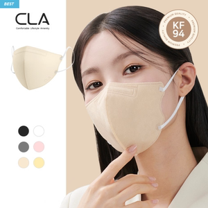 现货韩国代购进口正品cla成人fk94彩色11色2d立体无纺布防护口罩