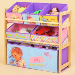 储物柜婴儿纳装家用卡通柜子多层整理空间架男孩儿童玩具收纳架