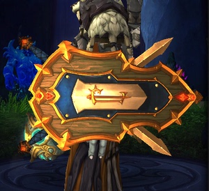 洛丹伦之盾,魔兽世界拉风盾牌幻化代刷,皇家卫兵的象征