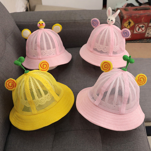 服饰配件 儿童帽 宝宝帽子夏公主春夏