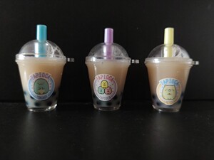 sumikko gurashi日本墙角落生物珍珠奶茶杯食玩过家家娃娃配件