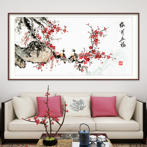点钻十字绣梅花