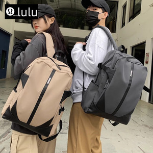 Wendy lulu大容量背包男双肩包韩版大学生书包女简约旅行商务背包