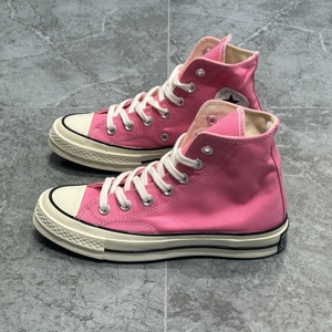 converse匡威1970s男女高帮芭比粉多巴胺粉色休闲帆布板鞋172678c